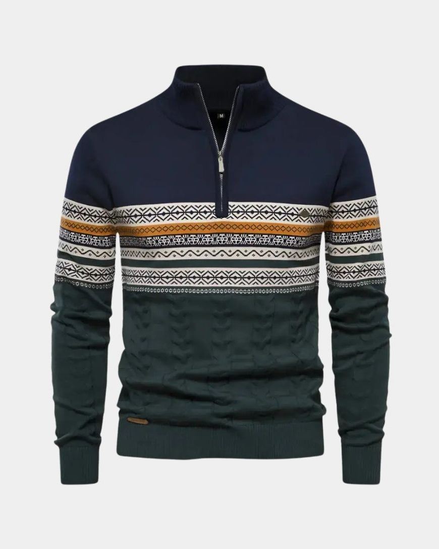 Anton™ | Polo med lynlås