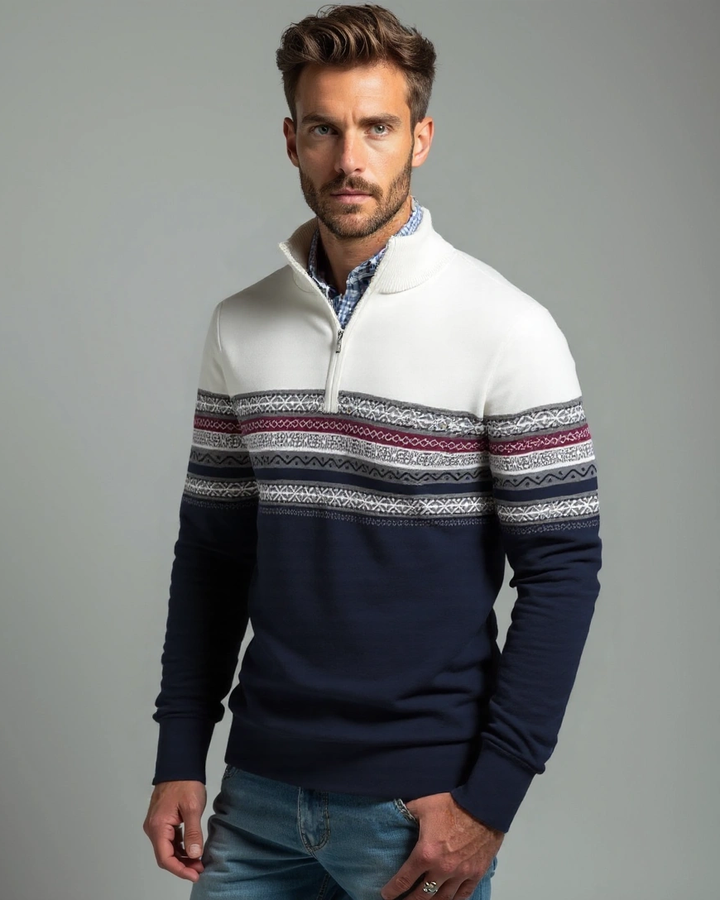 Anton™ | Polo med lynlås