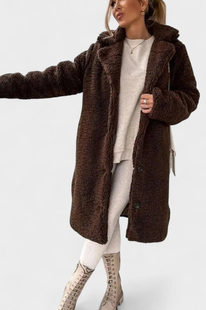 Birgitte™ | Elegant teddyjakke i lækkert design