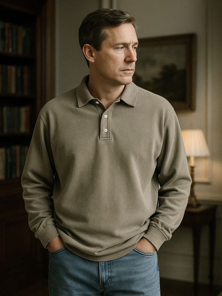 Knud™ | Canyon Mist Langærmet