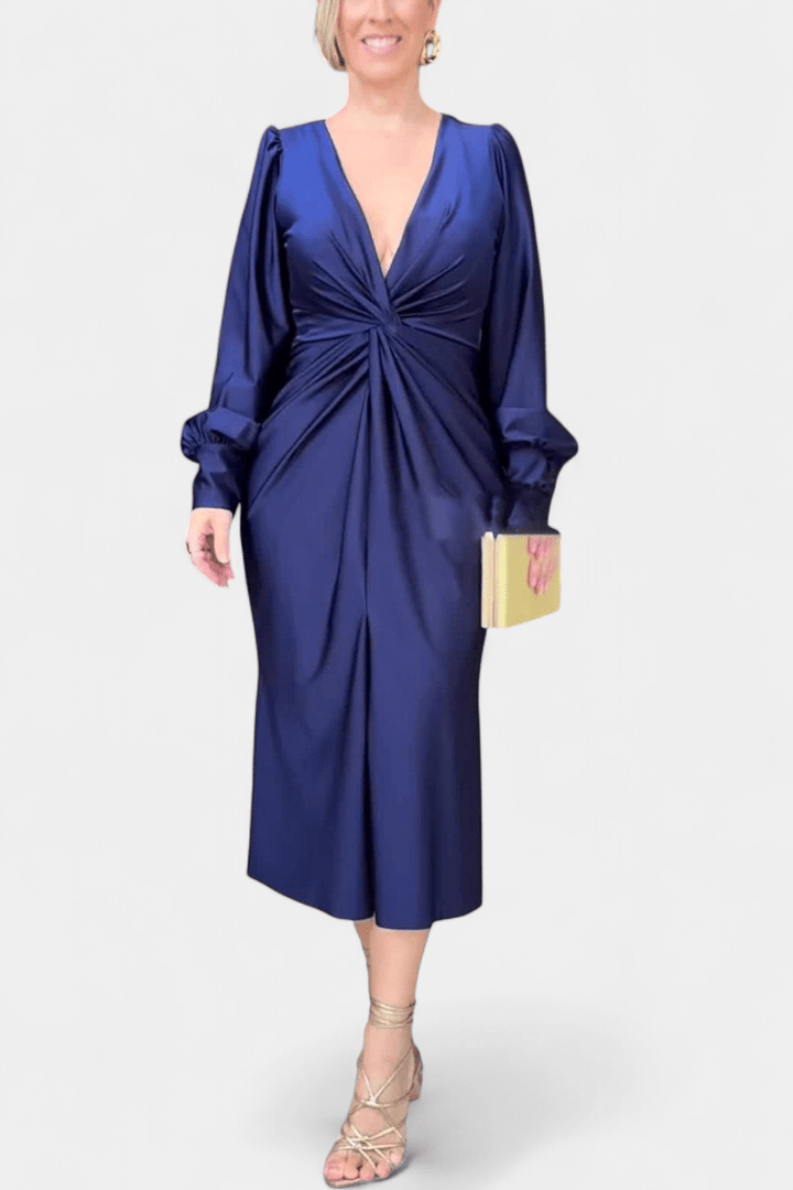 Malina | V-hals Bluse