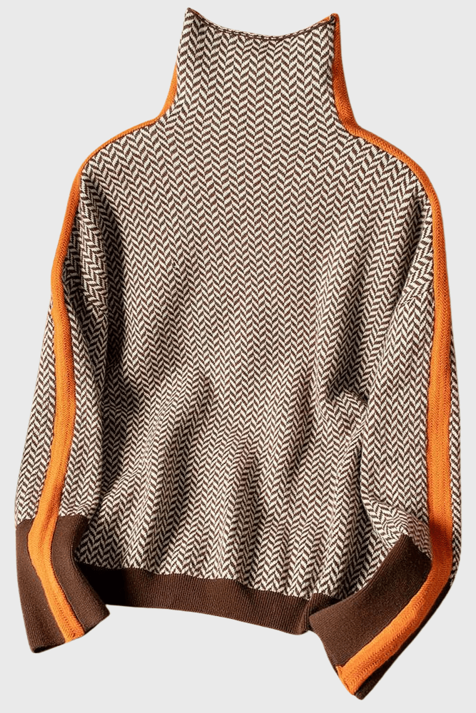 Marie | Højhalset uldtrøje