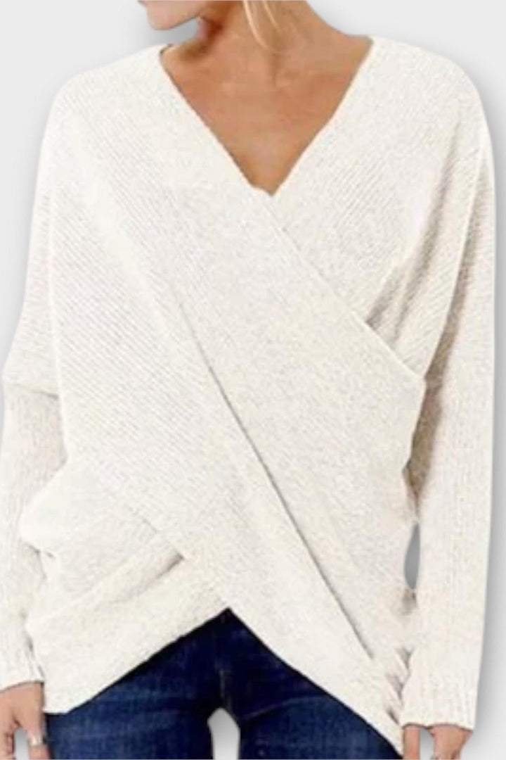 Olivia | V-hals strik