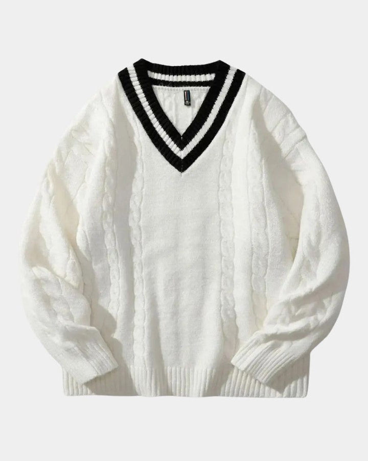 Poul™ | V-udskæring Strik