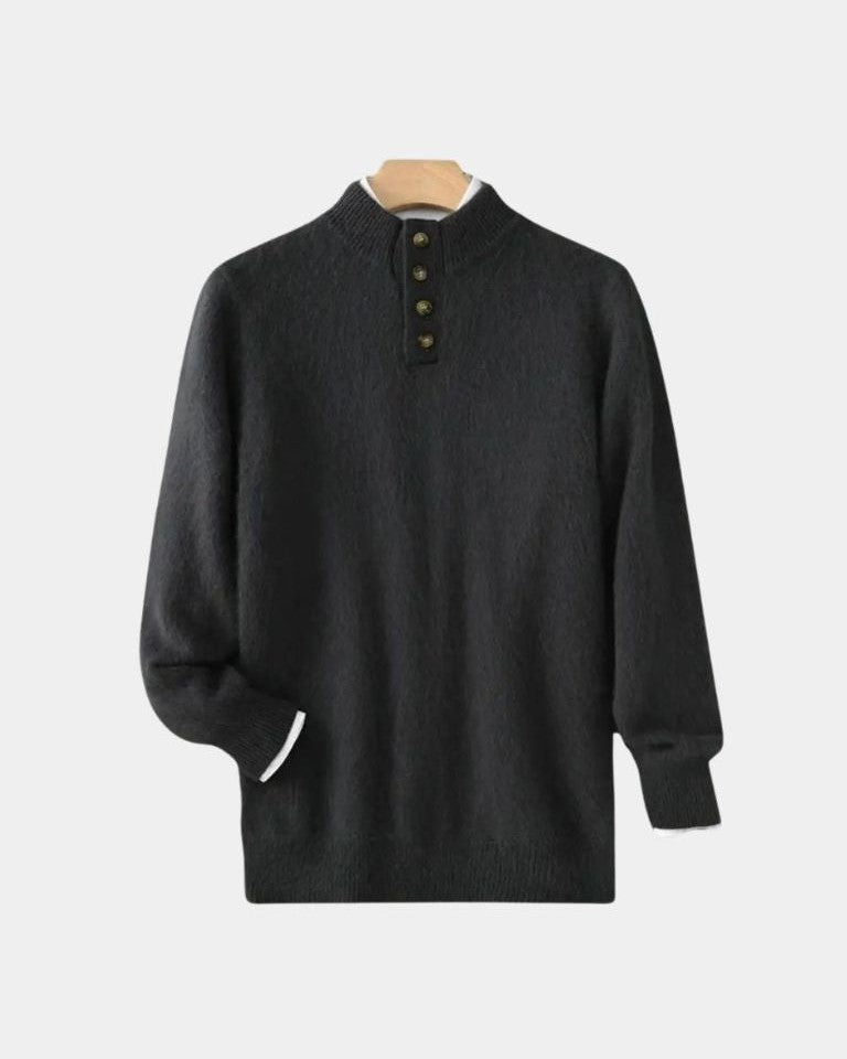 Valdemar™ | Strikjakke med Bælte